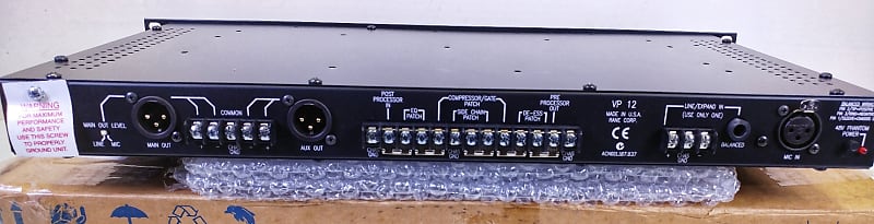 Rane VP-12 Voice Processor with Adapter | Reverb