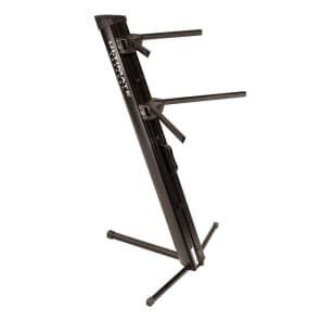 Ultimate Support AX-48 Pro Plus Apex Series Two-Tier Column Keyboard Stand