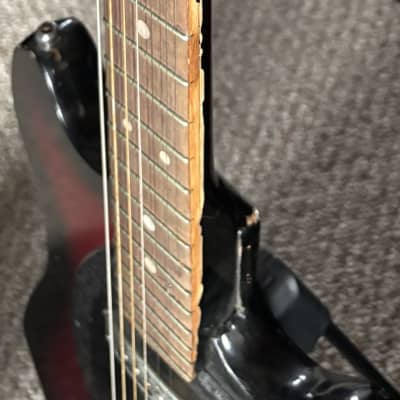 1960s Teisco / Kimberly 2 Pickup - Red Burst image 5