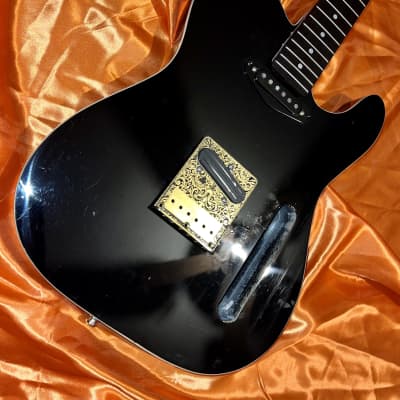 No name Telecaster 90’s Black Custom Project Guitar image 3