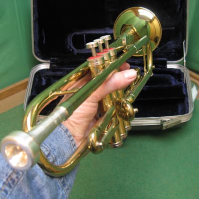 Conn Director Elkhart Trumpet  - Refurbished - Original Conn Case and Conn 4 Mouthpiece image 16