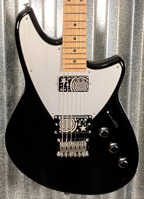 Reverend Billy Corgan Z-One Signature Midnight Black Guitar | Reverb