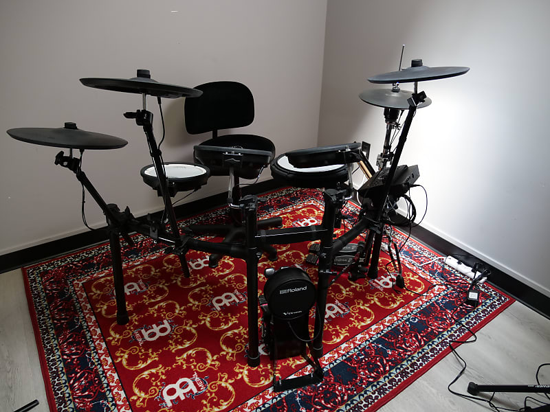 Roland TD-17KVX V-Drum Kit with Mesh Pads 2010s - Black | Reverb