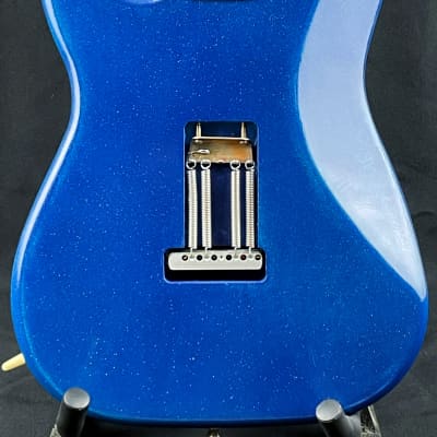Custom/Hybrid Stratocaster, Relic, Cosmic Blue Sparkle | Reverb