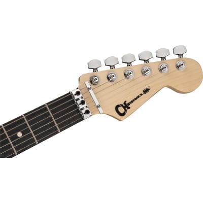 Charvel Pro-Mod San Dimas Style 1 HH FR E Electric Guitar, Lime Green Metallic image 6