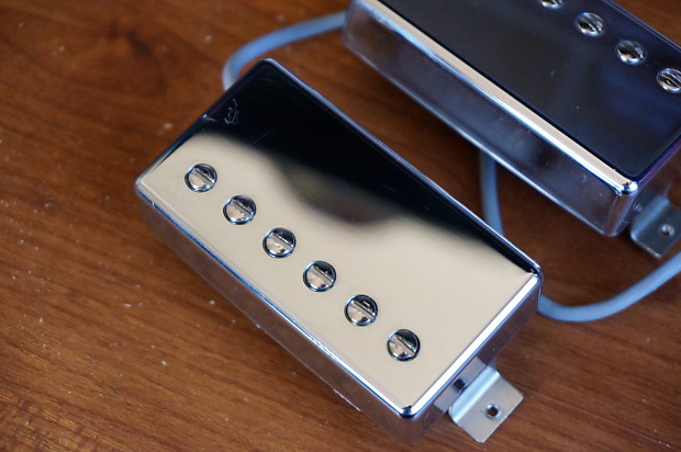 Gibson 57 Classic '57 + Plus Nickel Bridge and Neck Set Humbucker Pickup  Wound By PS