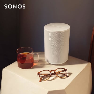 Sonos Era 100 Wireless Bluetooth Speaker, White image 5