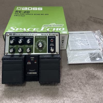 Boss RE-20 (guitar pedal) as poor man's Roland RE-201 Space
