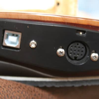 Brian Moore  DC1 Custom Shop piezo/mag/Synth/USB - Violin Sunburst image 22