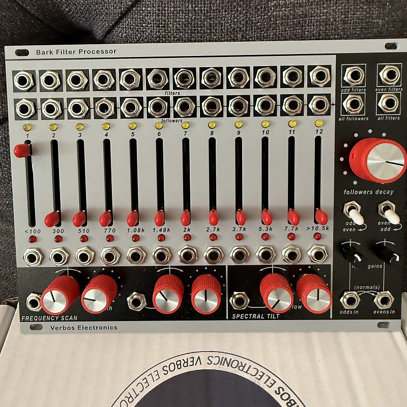 Verbos Electronics Bark Filter Processor—Clockface Modular