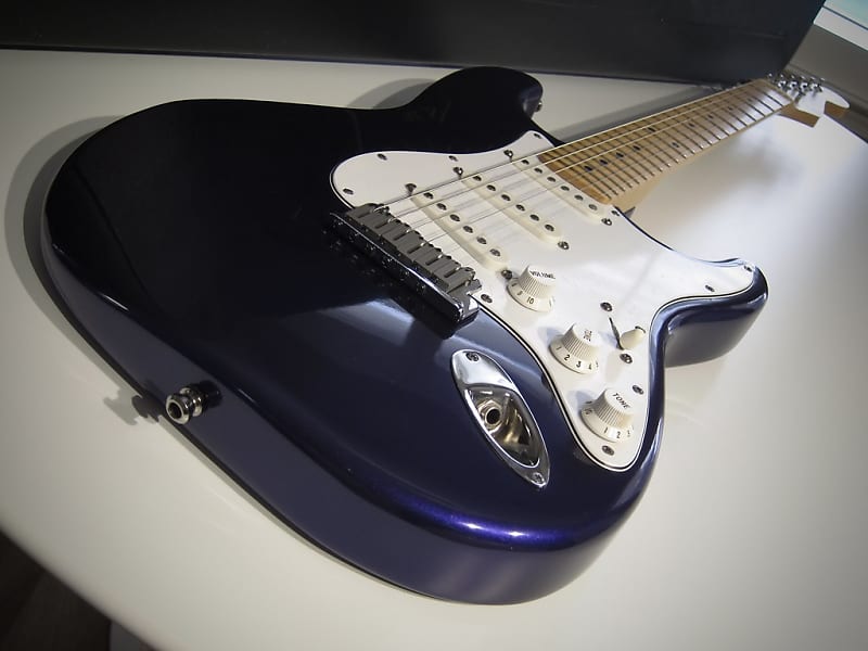 Fender American Standard Stratocaster Custom Color Maple Board Super Rare Near Mint-Circa 1991-Midnight Purple Metallic image 1