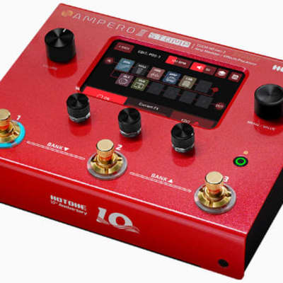 Hotone MP-300TA Ampero II Stomp 10th Anniversary - Red | Reverb
