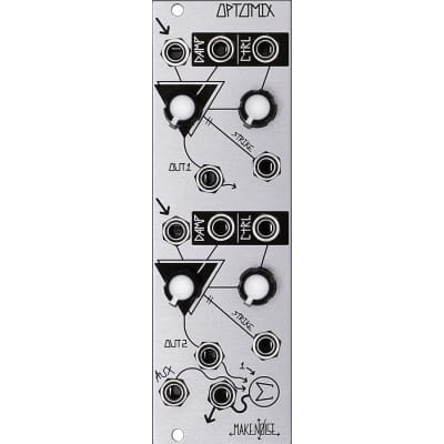 鍵盤楽器 Make Noise Optomix (Rev2) Make Noise Optomix Rev 2 Low Pass Gate - 8HP - Perfect Circuit