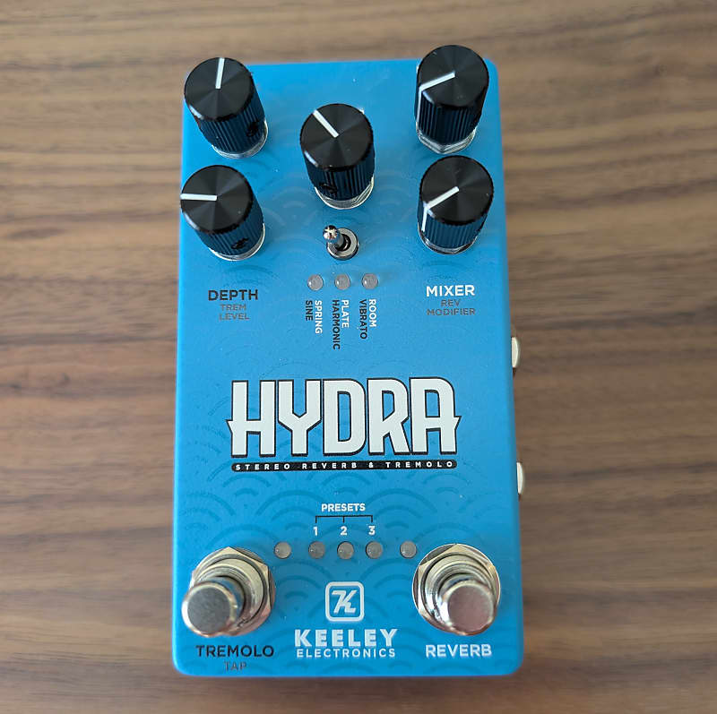 Keeley Hydra Stereo Reverb & Tremolo