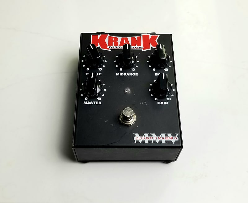 Krank Distortus Maximus MMV Distortion Pedal | Reverb