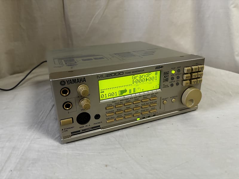 【電源確認済】Yamaha MU2000EX トーンジェネレーター 電源確認済】Yamaha MU2000EX トーンジェネレーター 電源確認済