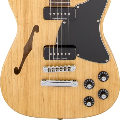 Fender Jim Adkins Signature Telecaster Thinline Electric Guitar, Natural image 1