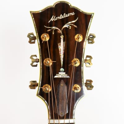 Monteleone 1992 Archtop Guitar #136 With Hardshell Case image 9