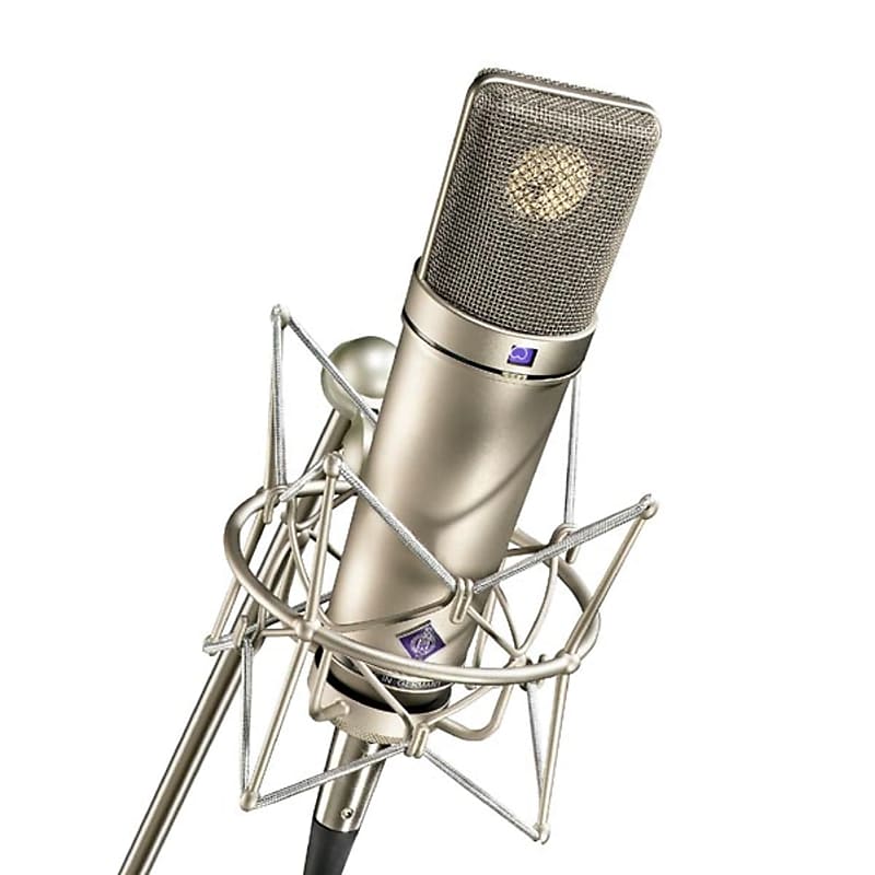 Neumann U 87 Ai Set Z Multi-Pattern Condenser Microphone W/ Shock Mount - Nickel image 1