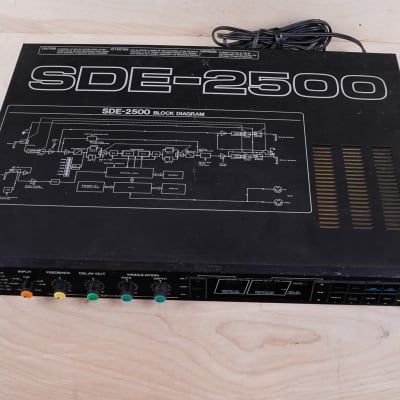 Roland SDE-2500 MIDI Digital Delay 100V Made in Japan image 4