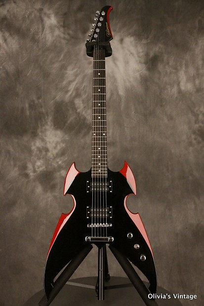 Silvertone PAUL STANLEY PS AP 1 Apocalypse Special KISS guitar w