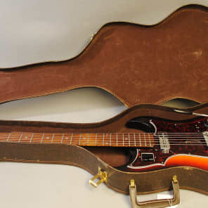 Conrad Vintage 1960s Electric Guitar Sunburst Made in Japan