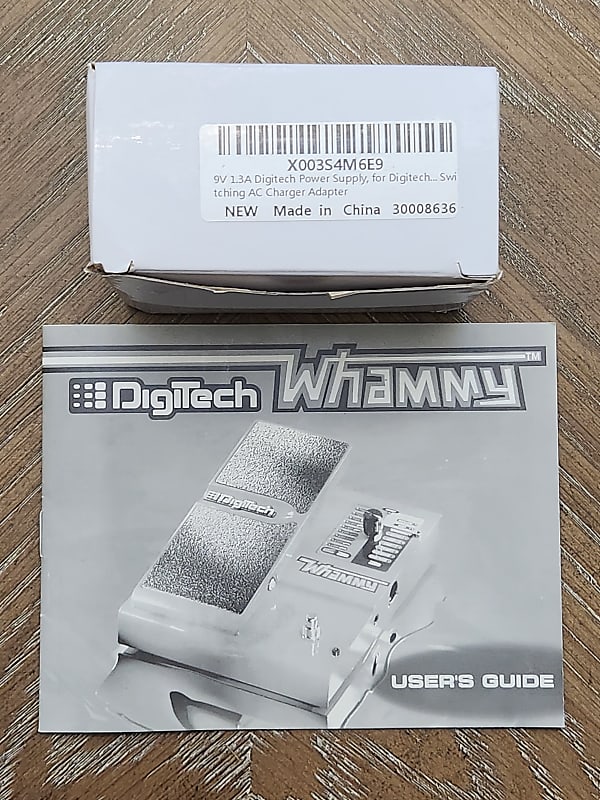 DigiTech Whammy 4 Pitch Shifter Pedal w/Manual & Power Supply