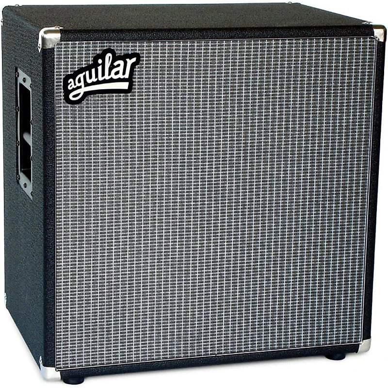 Aguilar DB 410 4x10" 4-Ohm Bass Amp Speaker Cabinet, Classic Black image 1