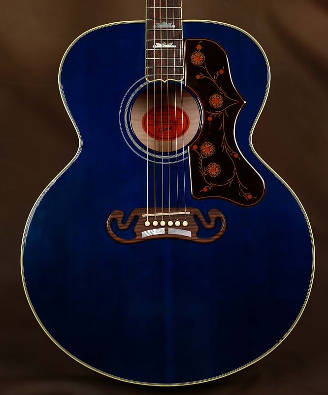 2015 Gibson SJ-200 Trans Blue Early 60's SJ-200 Acoustic