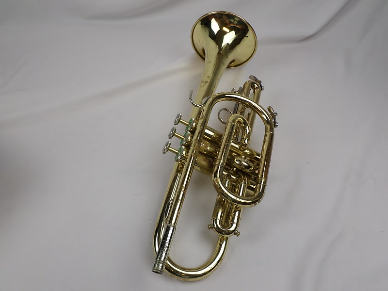 Used Bach CR-300 Cornet - Clear Laquer with Case and Accessories image 1