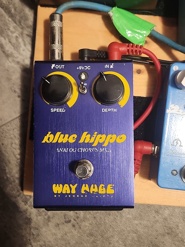 Way Huge WHE601 Blue Hippo Analog Chorus MkII 2015 - 2019 - Blue | Reverb  Canada