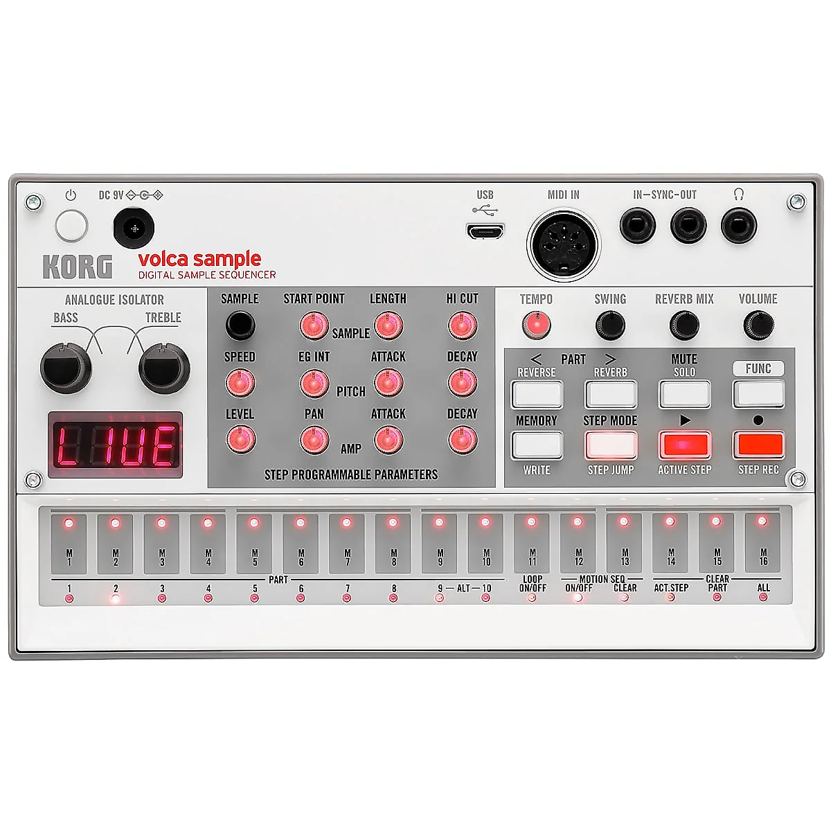 Korg Volca Sample 2 Digital Sample Sequencer | Reverb