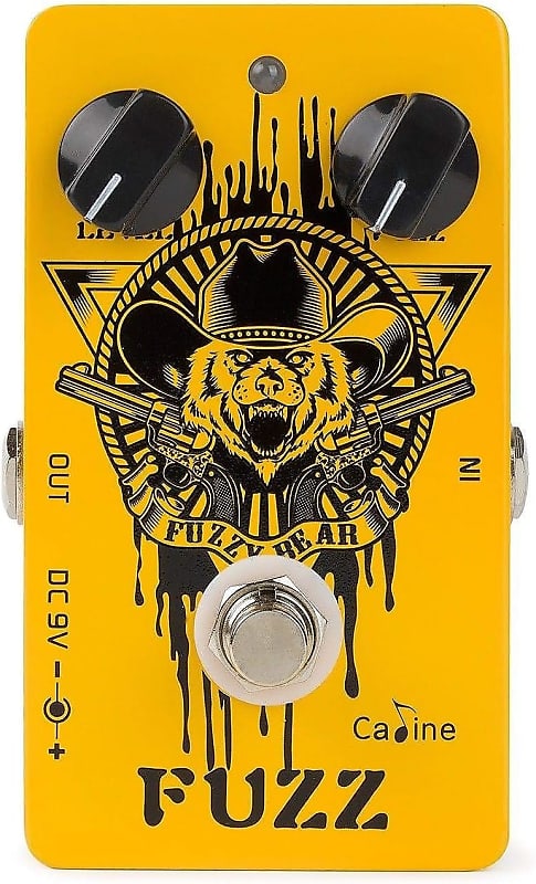 Caline CP-46 Fuzzy Bear Germanium Fuzz 2024 Yellow | Reverb