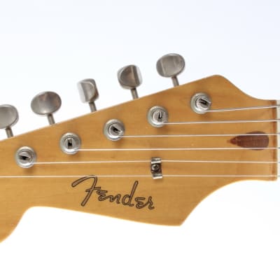 1994 Fender Stratocaster '57 Reissue Lefty Custom Shop Pickups black image 5