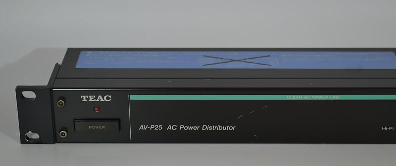 TEAC AV-P25 AC Power Distributor HI-FI Line Noise Filter