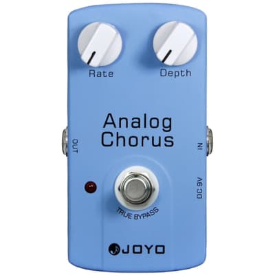 Joyo JF-37 Analog Chorus Guitar Effects Pedal with True Bypass & BBD Chip for sale