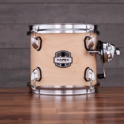 MAPEX MARS MAPLE 8 X 7 ADD ON TOM PACK WITH TH800 CLAMP, NATURAL SATIN image 1