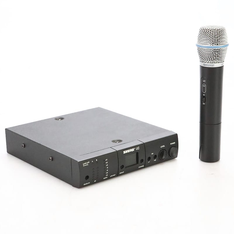 Shure UC2UA w/ Beta 87 Capsule Wireless Microphone w/ UC4UA Reverb