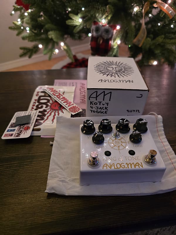 Analogman King of Tone V4 with Both Side High Gain Option | Reverb