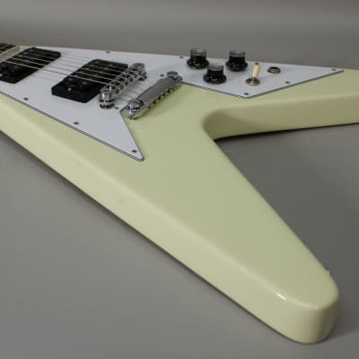 2023 Gibson 70s Flying V Classic White w/OHSC image 7