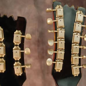 Mosrite Joe Maphis Double Neck 6 and 12 string Original Case 1966 Sunburst image 5