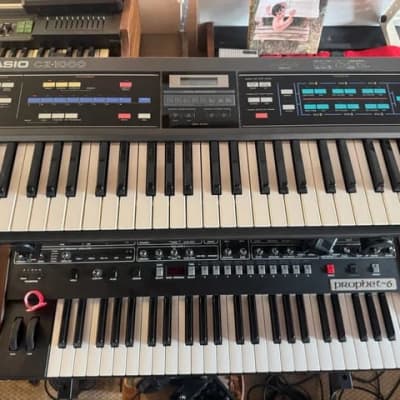 Casio CZ-1000 49-Key Synthesizer 1985 - Black