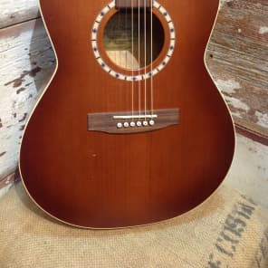 Art and lutherie folk shop cedar antique burst