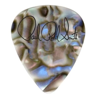PRS Paul Reed Smith 12-Pack Abalone Shell Celluloid Guitar Picks, Heavy image 1