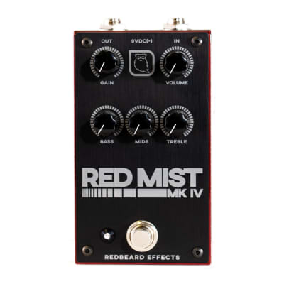 Reverb.com listing, price, conditions, and images for redbeard-effects-red-mist-mkiv
