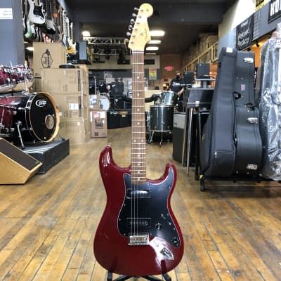 Fender Noventa Stratocaster Crimson Red Transparent image 4