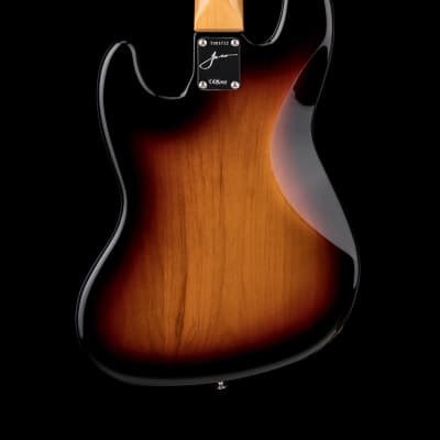 Fender Jaco Pastorius Jazz Bass, Fretless - 3-Color Sunburst #03712 image 2