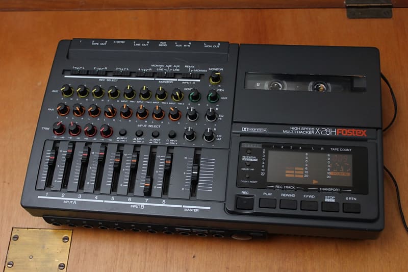 Fostex X28H Multitrack Analog Cassette Recorder Reverb