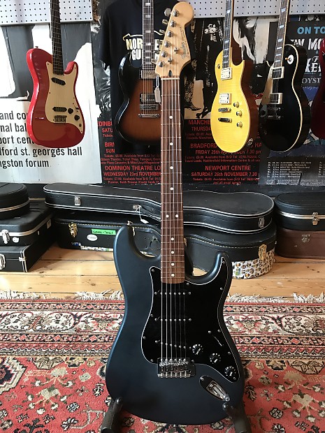 Fender Stratocaster Standard Satin 2003 Gunmetal Blue | Reverb