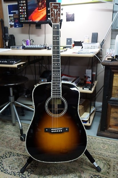 Eastman E40D SB Sunburst Traditional Series Dreadnought SN 13655034